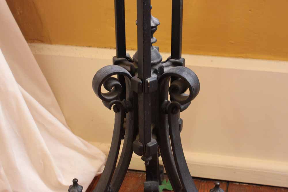 Antique Victorian Wrought Iron Plant Stand