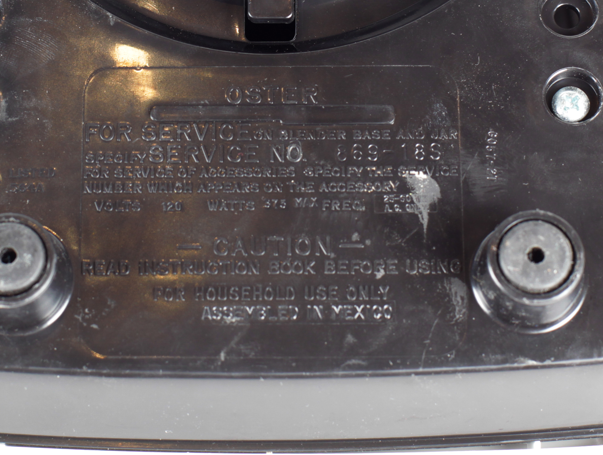 Osterizer 10-Speed Blender