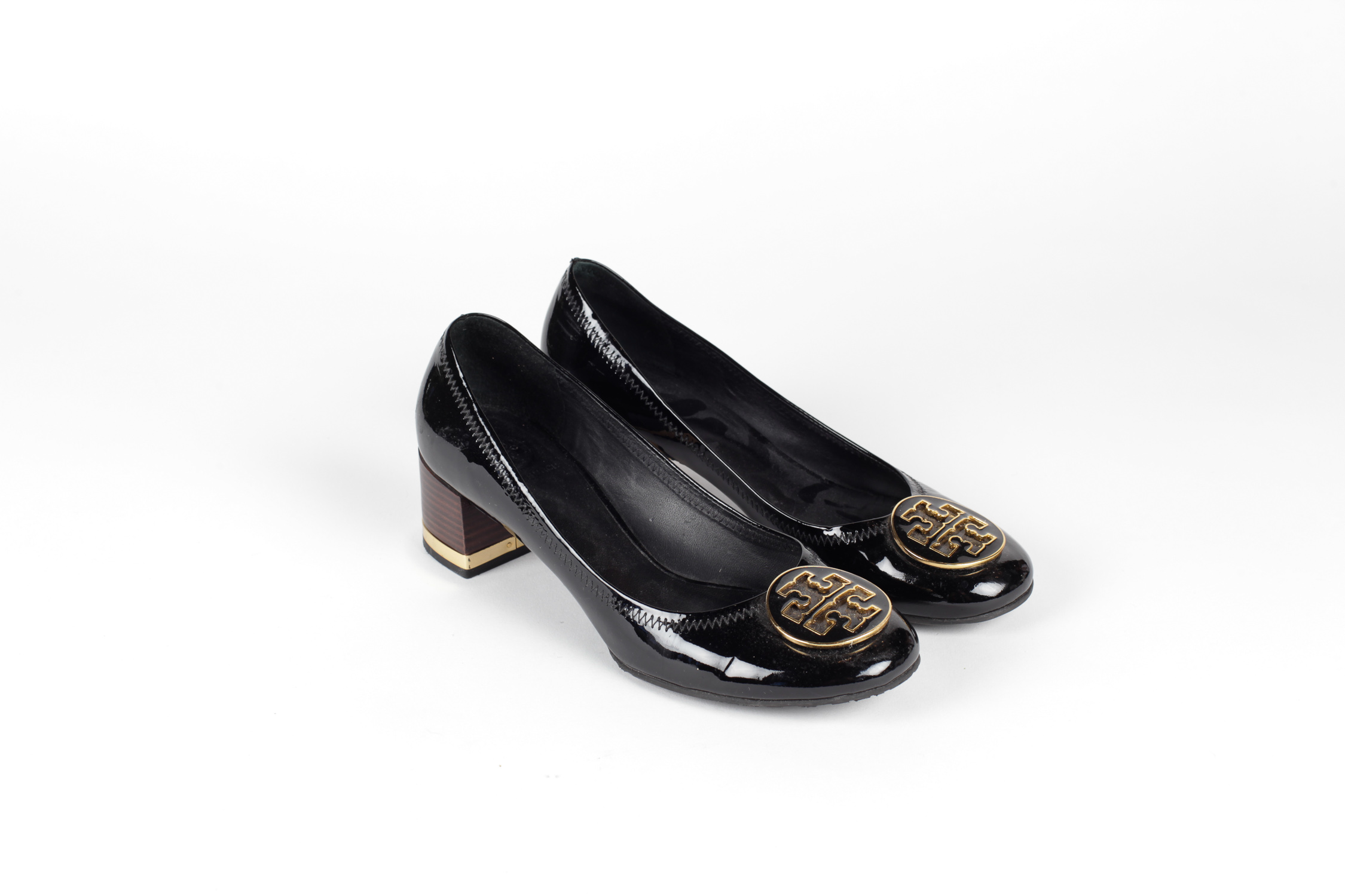 Tory Burch Patent Leather "Amy Pumps"