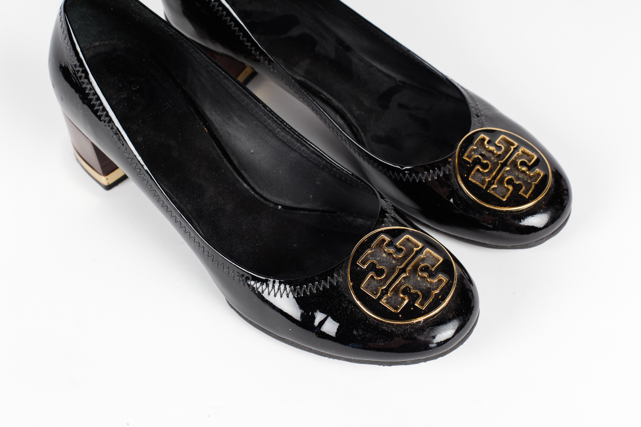 Tory Burch Patent Leather "Amy Pumps"