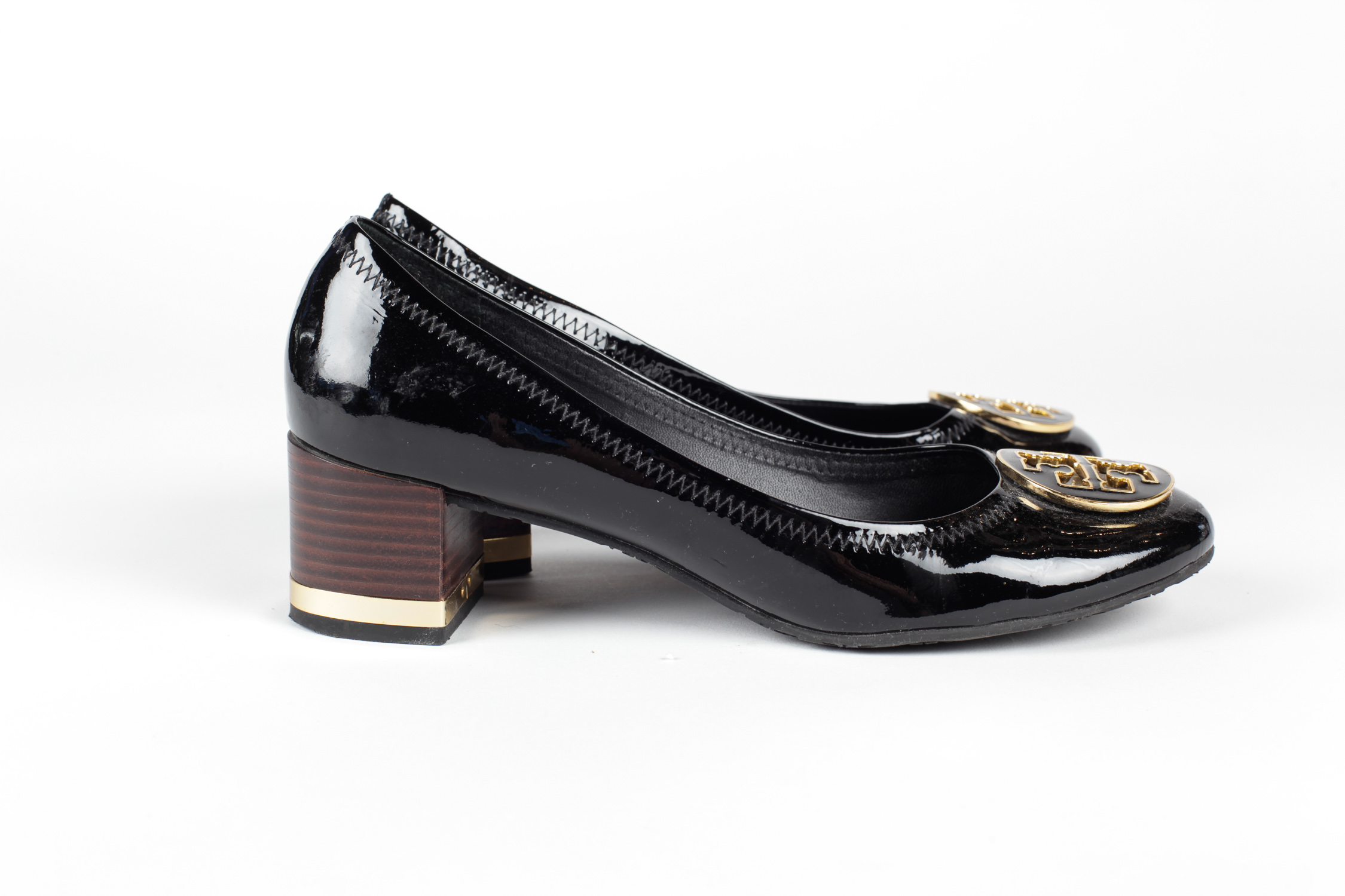 Tory Burch Patent Leather "Amy Pumps"