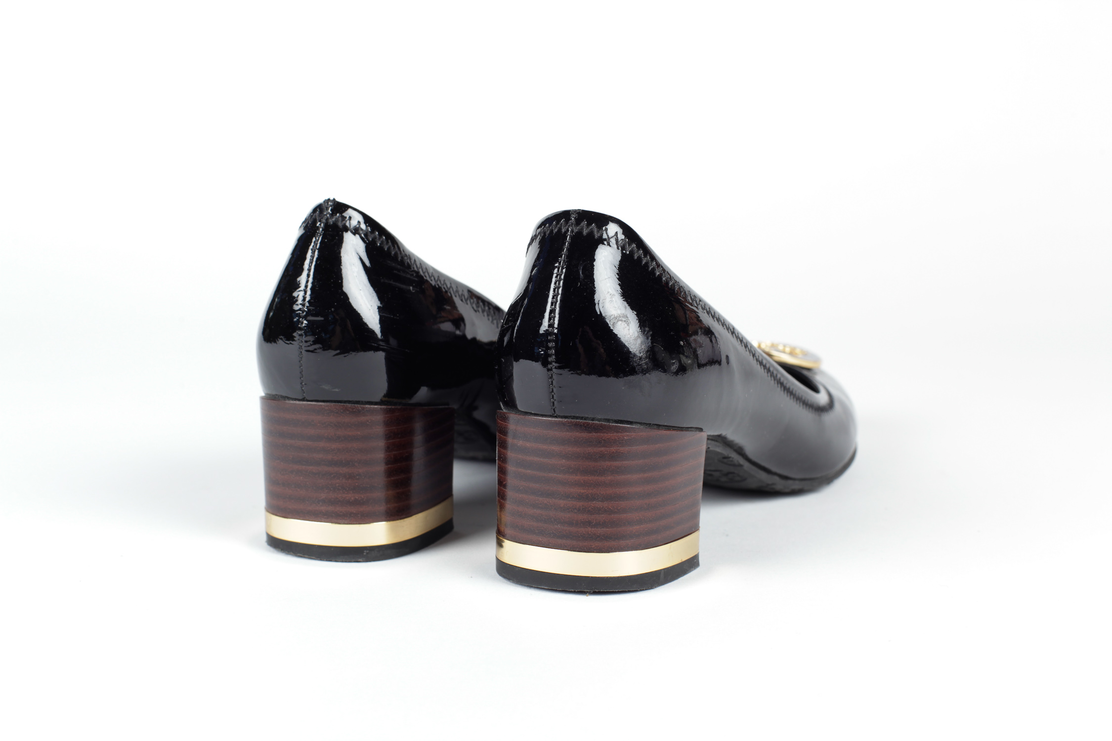 Tory Burch Patent Leather "Amy Pumps"