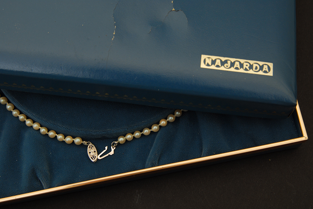 Vintage Najarda Faux Pearl necklace