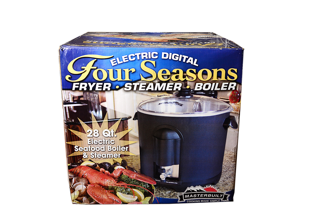 Masterbuilt 29 Quart Electric Fryer, Steamer, and Boiler