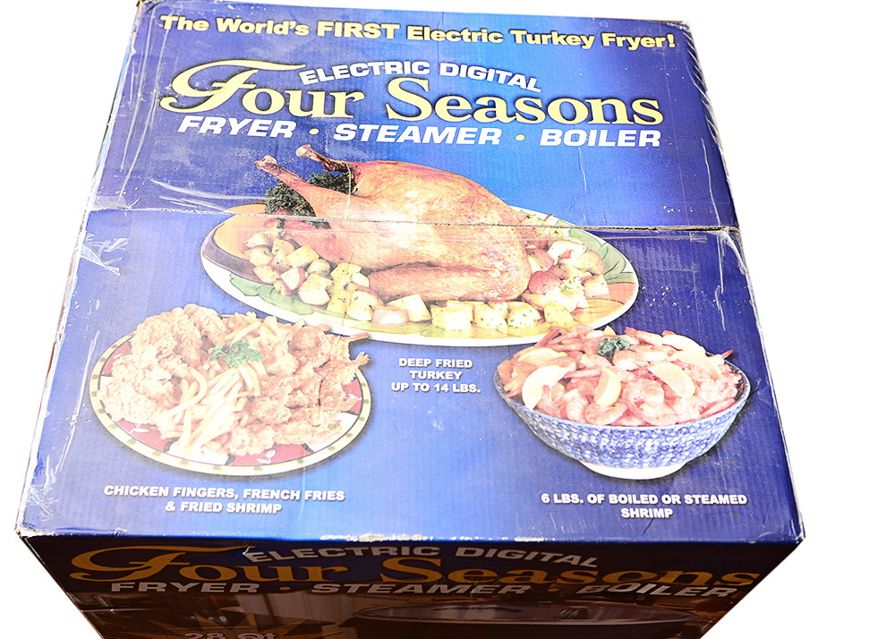 Masterbuilt 29 Quart Electric Fryer, Steamer, and Boiler