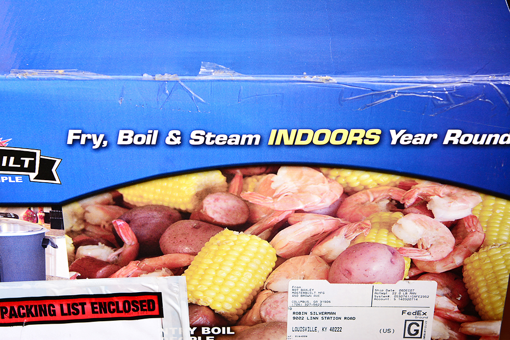 Masterbuilt 29 Quart Electric Fryer, Steamer, and Boiler