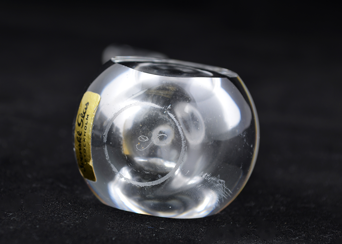 Pair of Svenskt Glas Perfume Bottles