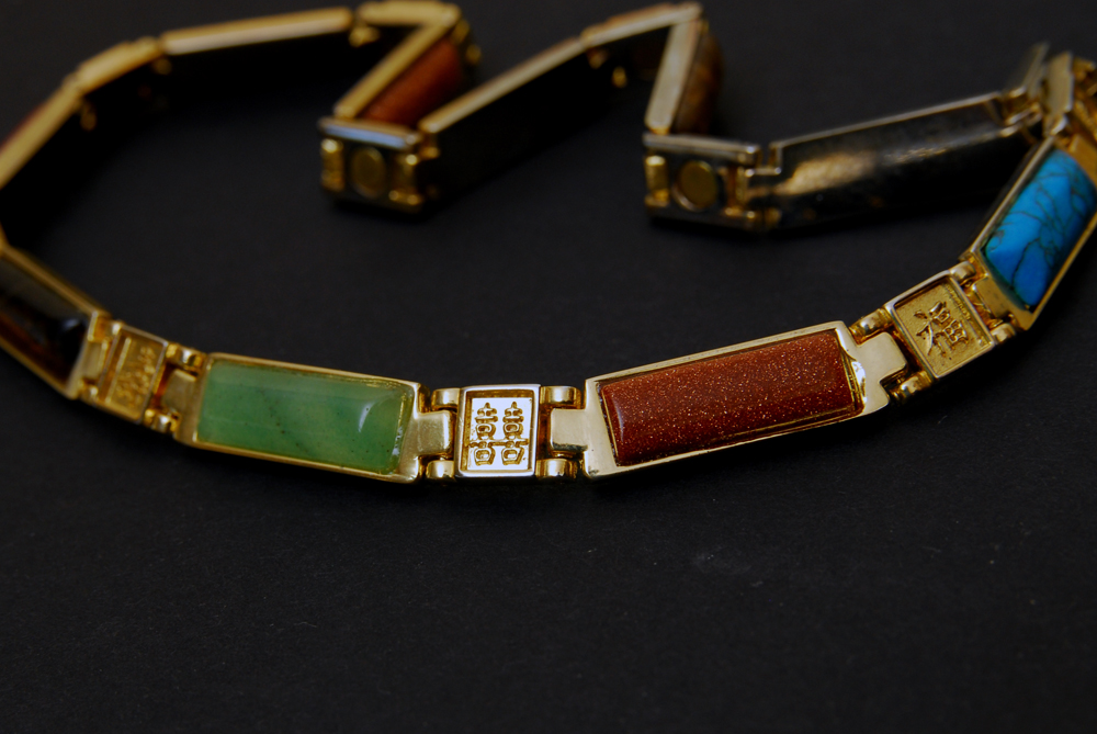 Vintage Gold Tone Jewelry Trio