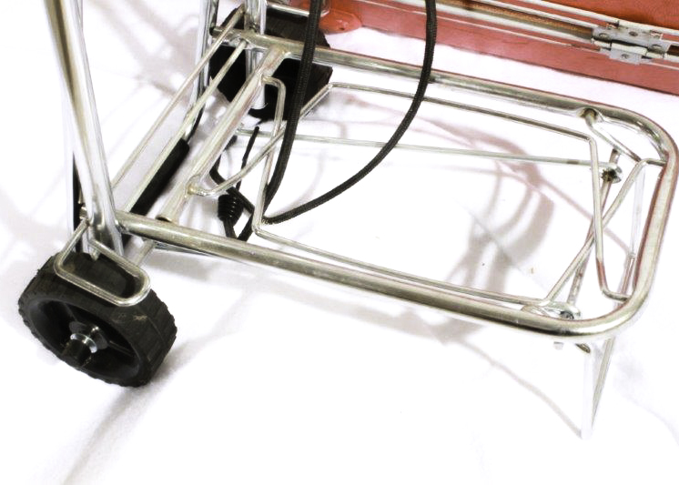 Vintage Set of Red Samsonite "Silhouette" Hard Shell Luggage