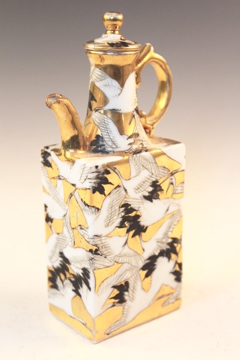 Late 19th to Early 20th Century Japanese Satsuma Porcelain Vessel