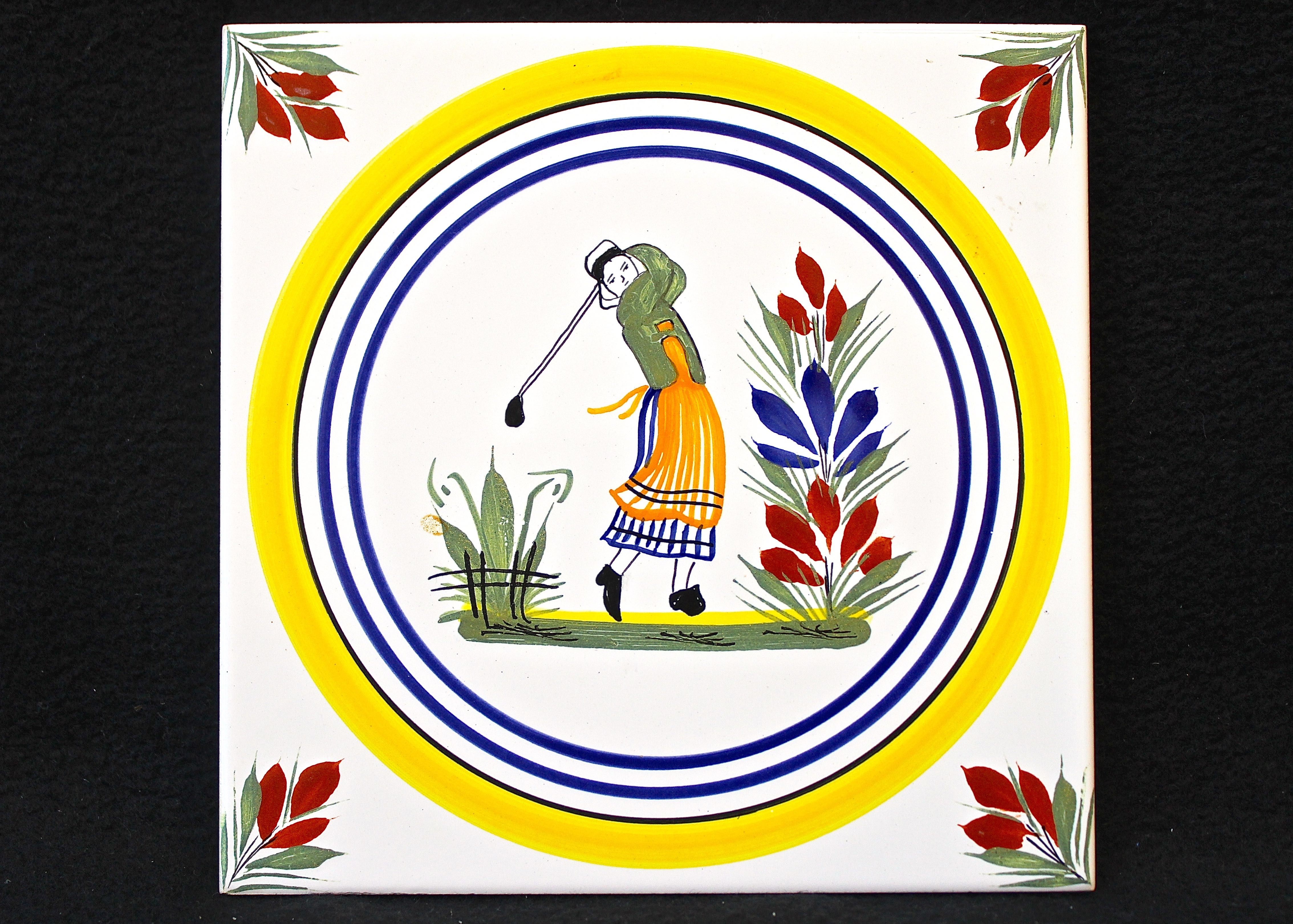 Villeroy & Boch Henriot Quimper Faïence Cermaic Tile