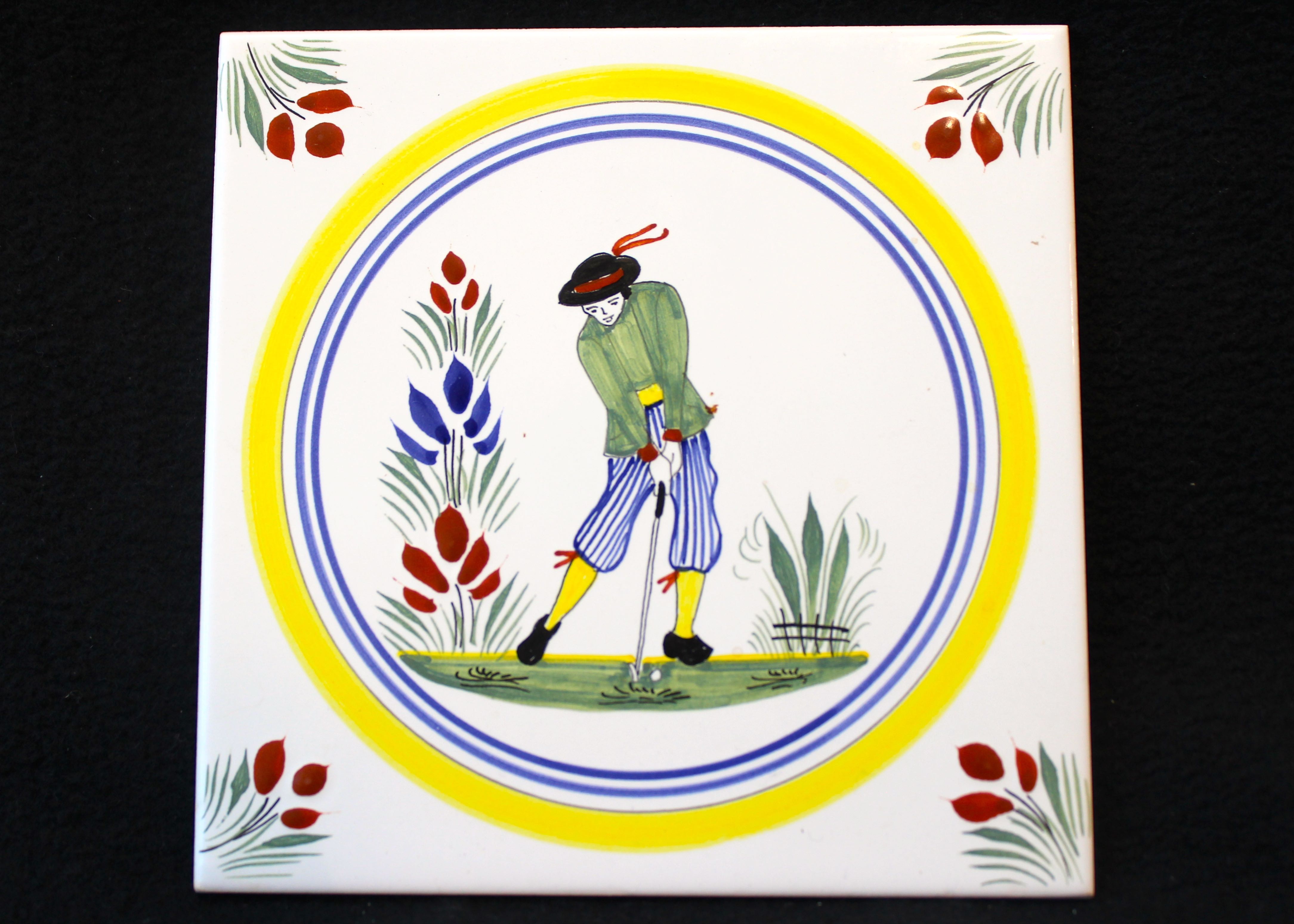 Villeroy & Boch Henriot Quimper Faïence Cermaic Tile