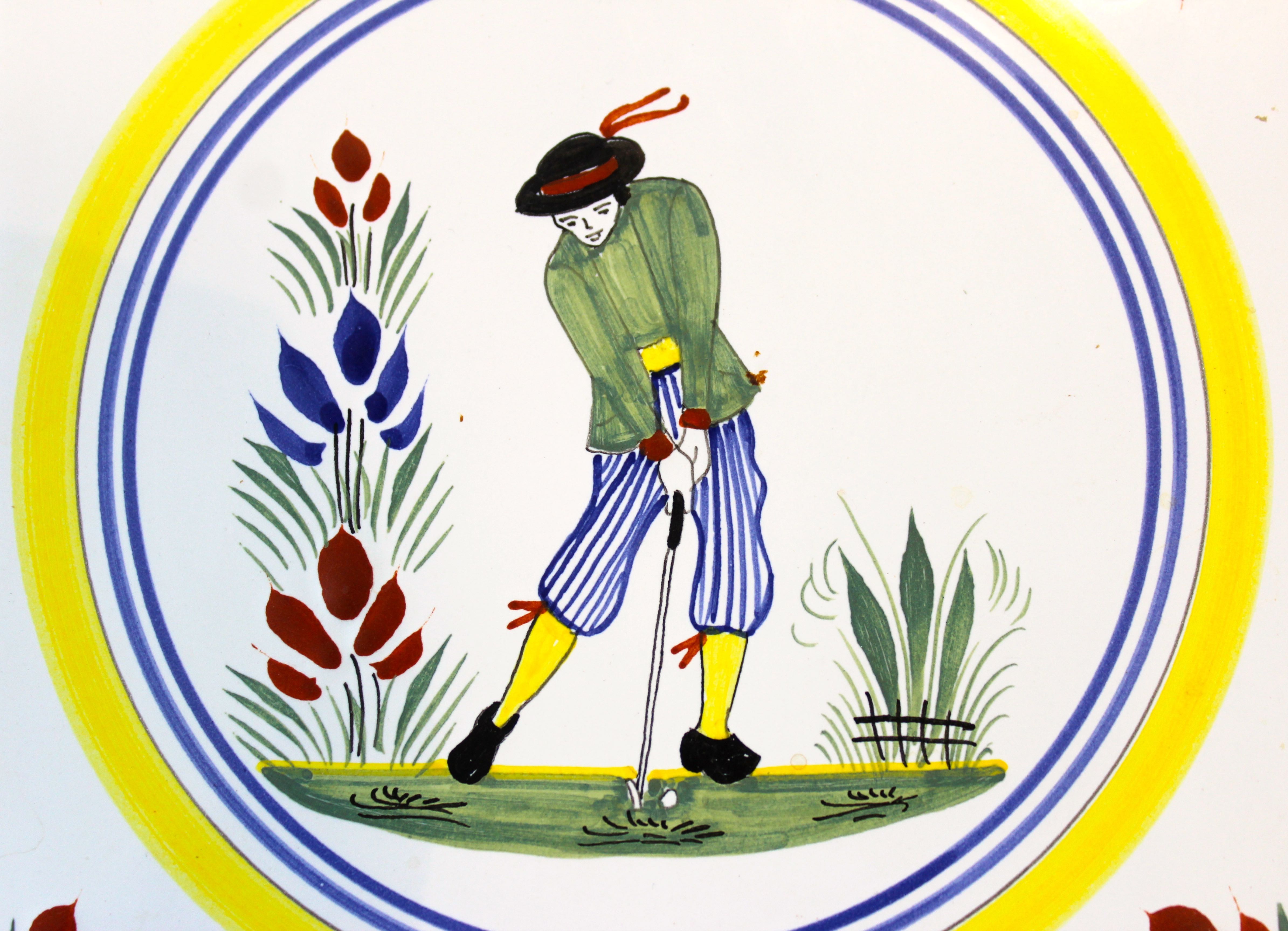 Villeroy & Boch Henriot Quimper Faïence Cermaic Tile