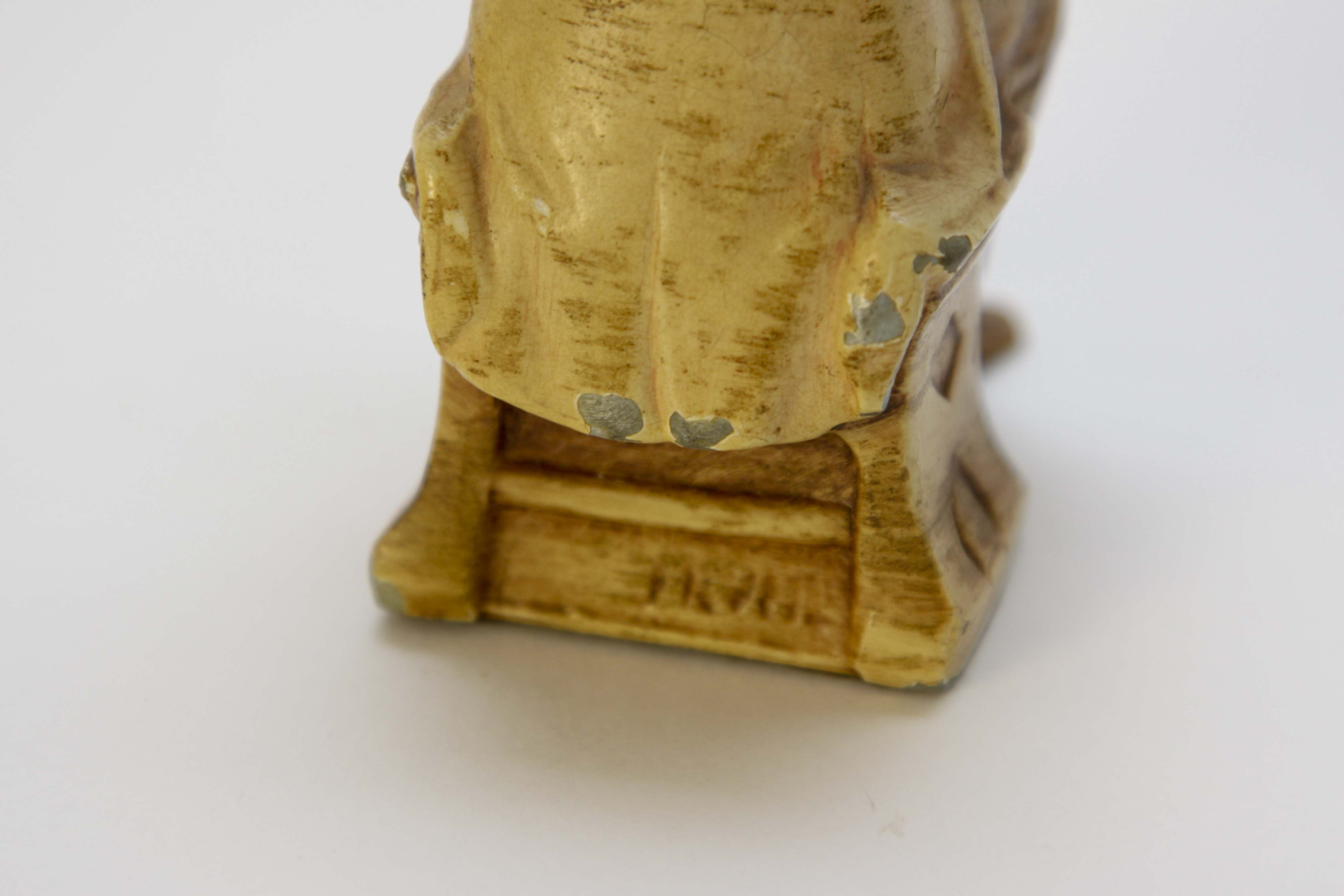 Vintage Italian Music Box with Pianist