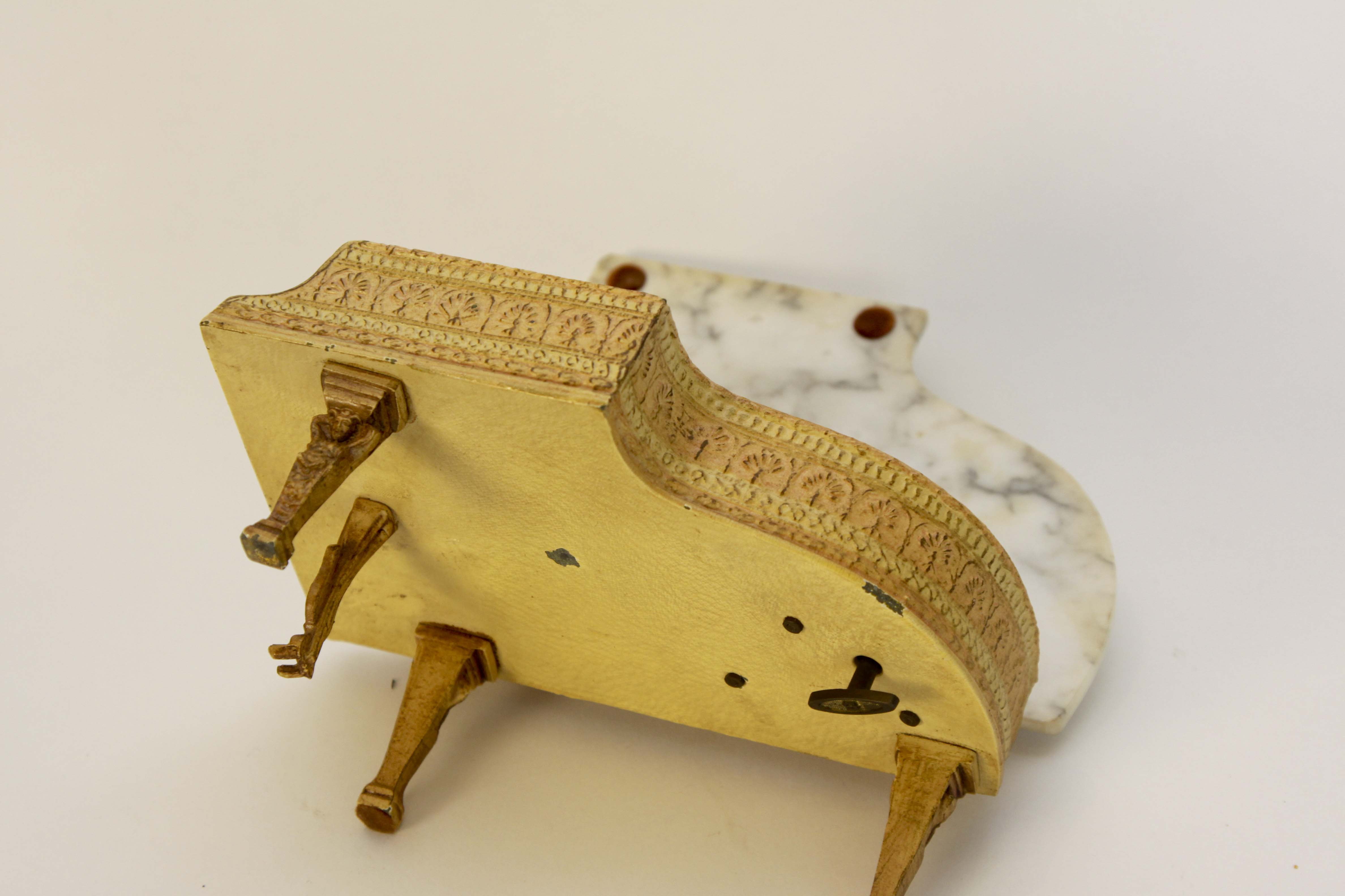 Vintage Italian Music Box with Pianist