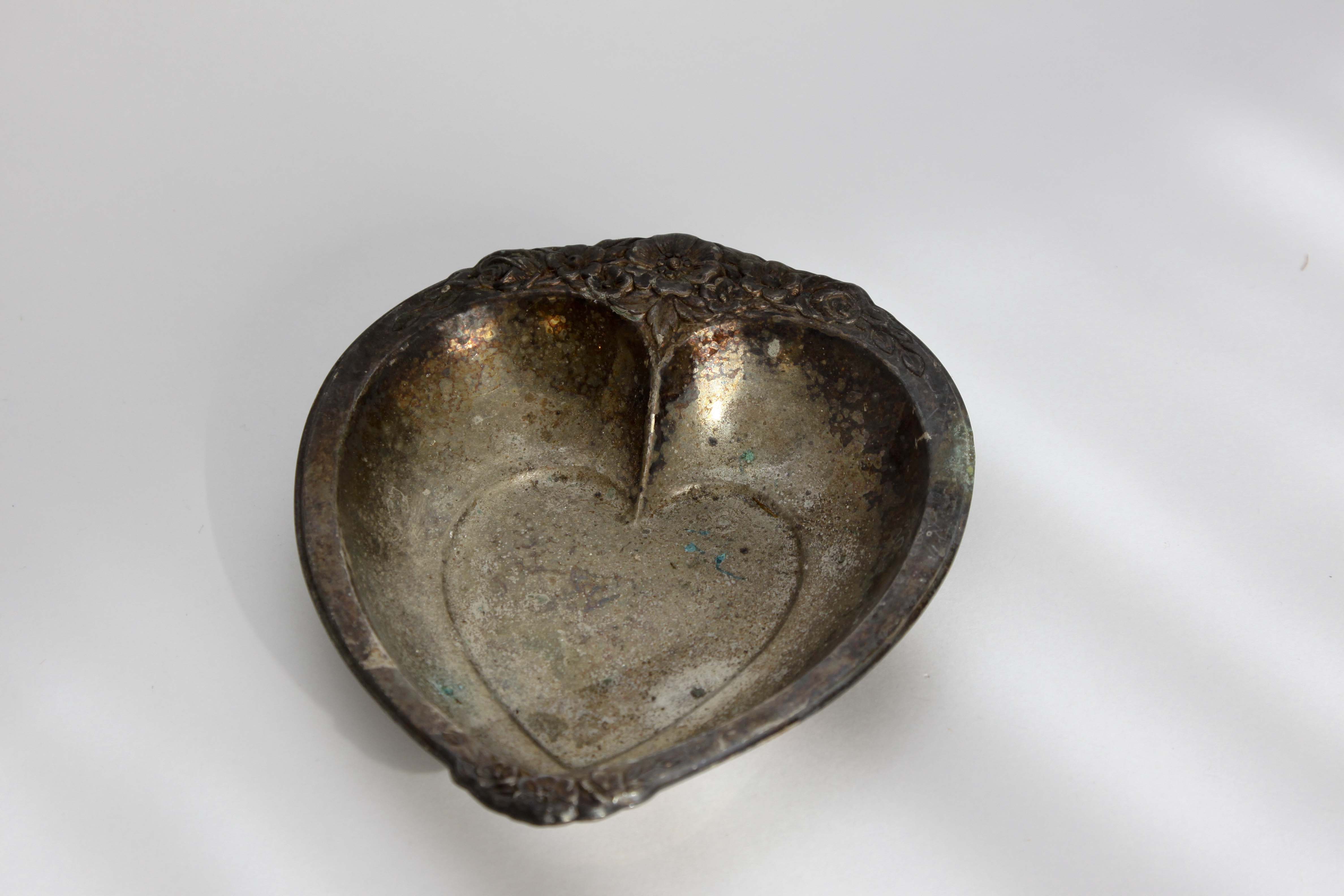 Vintage Silver-Plate Vanity Set