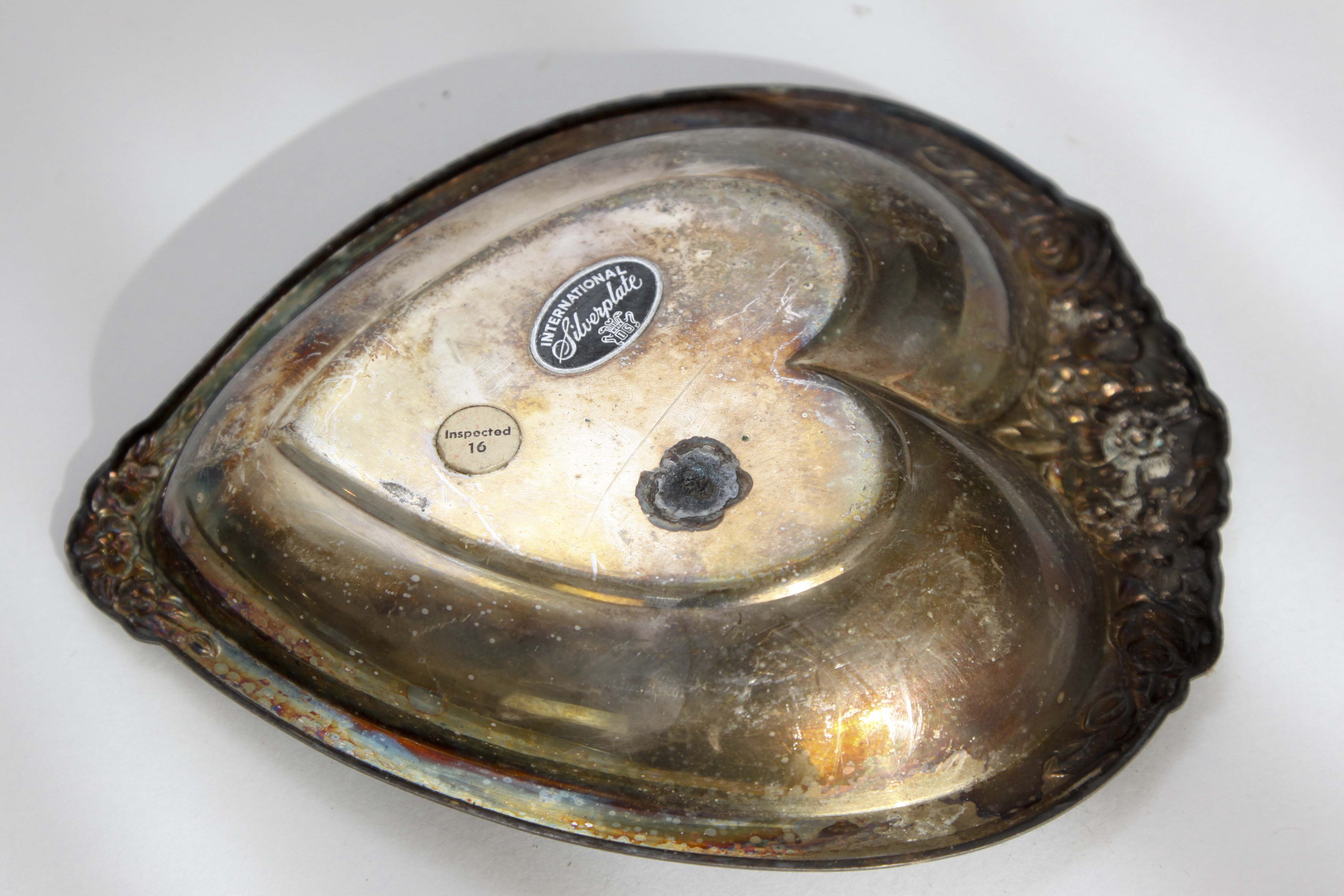 Vintage Silver-Plate Vanity Set