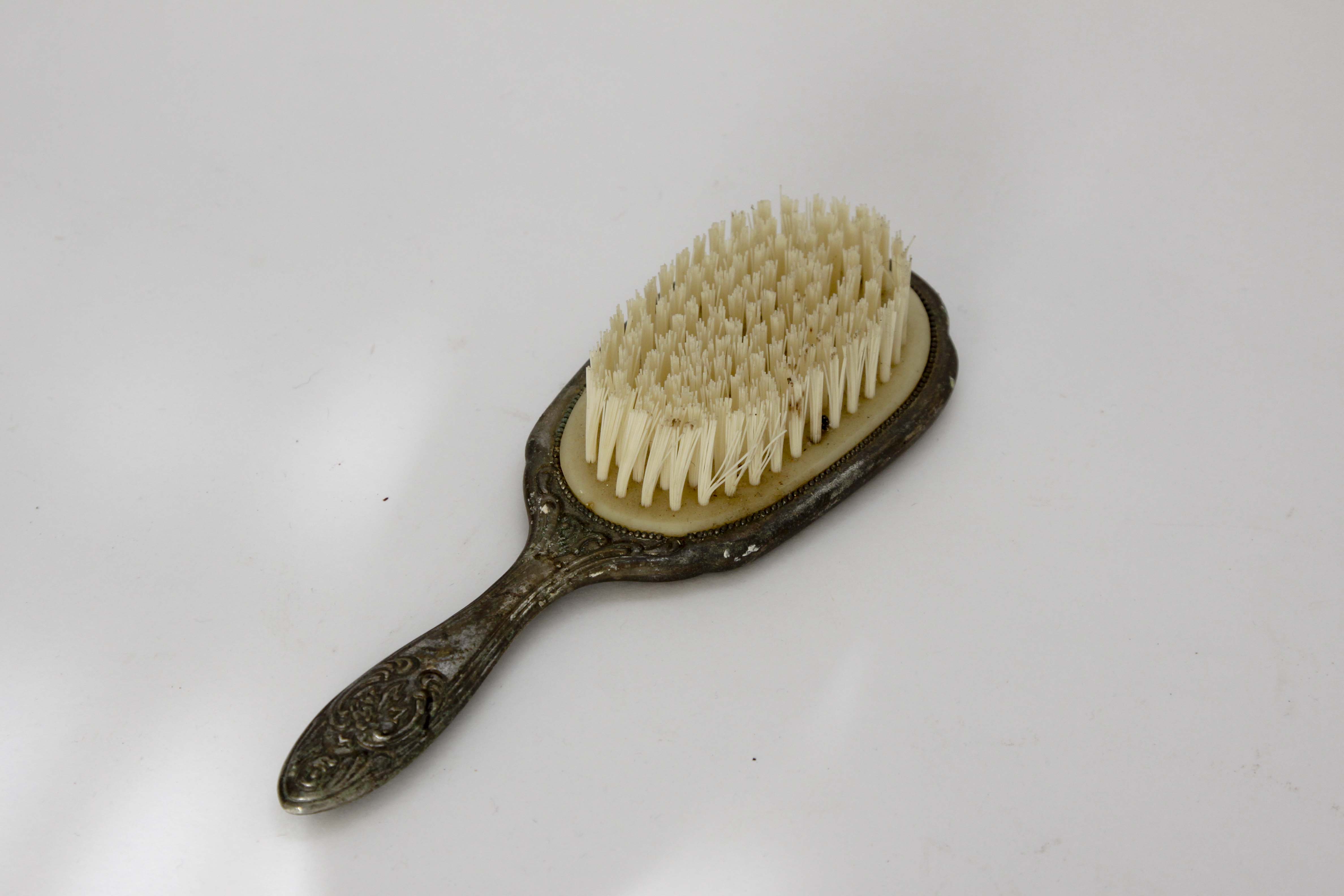 Vintage Silver-Plate Vanity Set