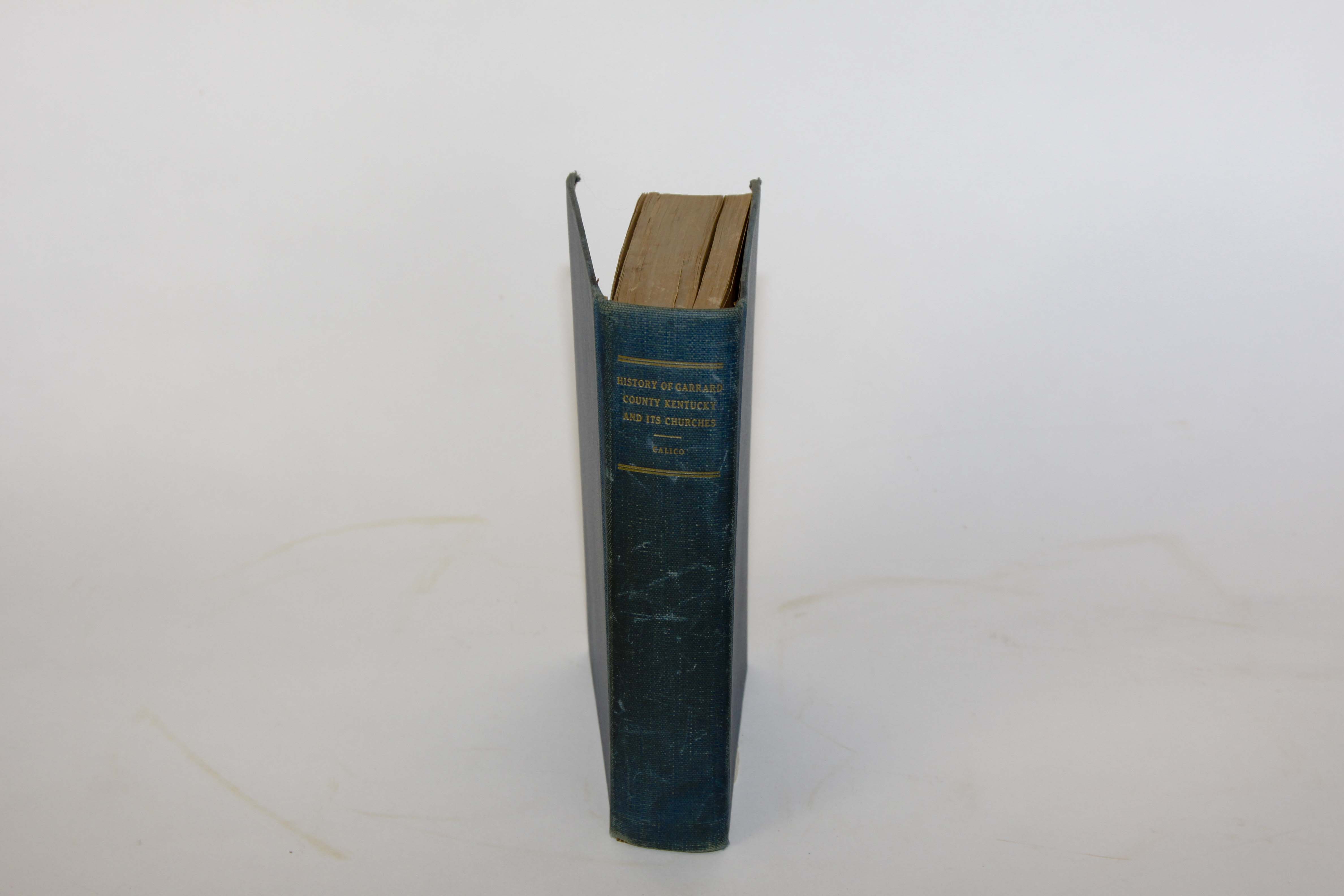 Signed Copy of 'History of Garrard County Kentucky'