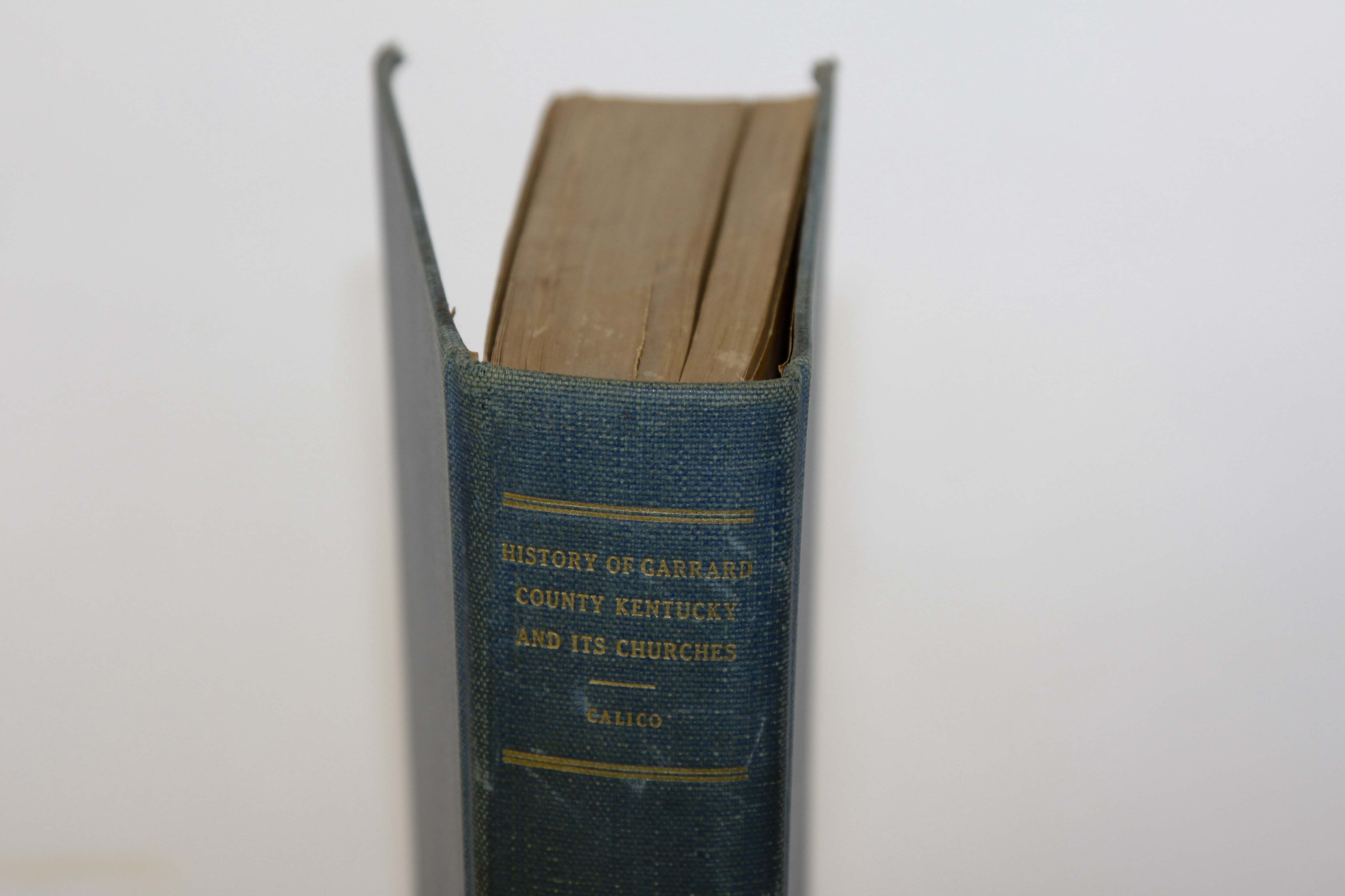 Signed Copy of 'History of Garrard County Kentucky'