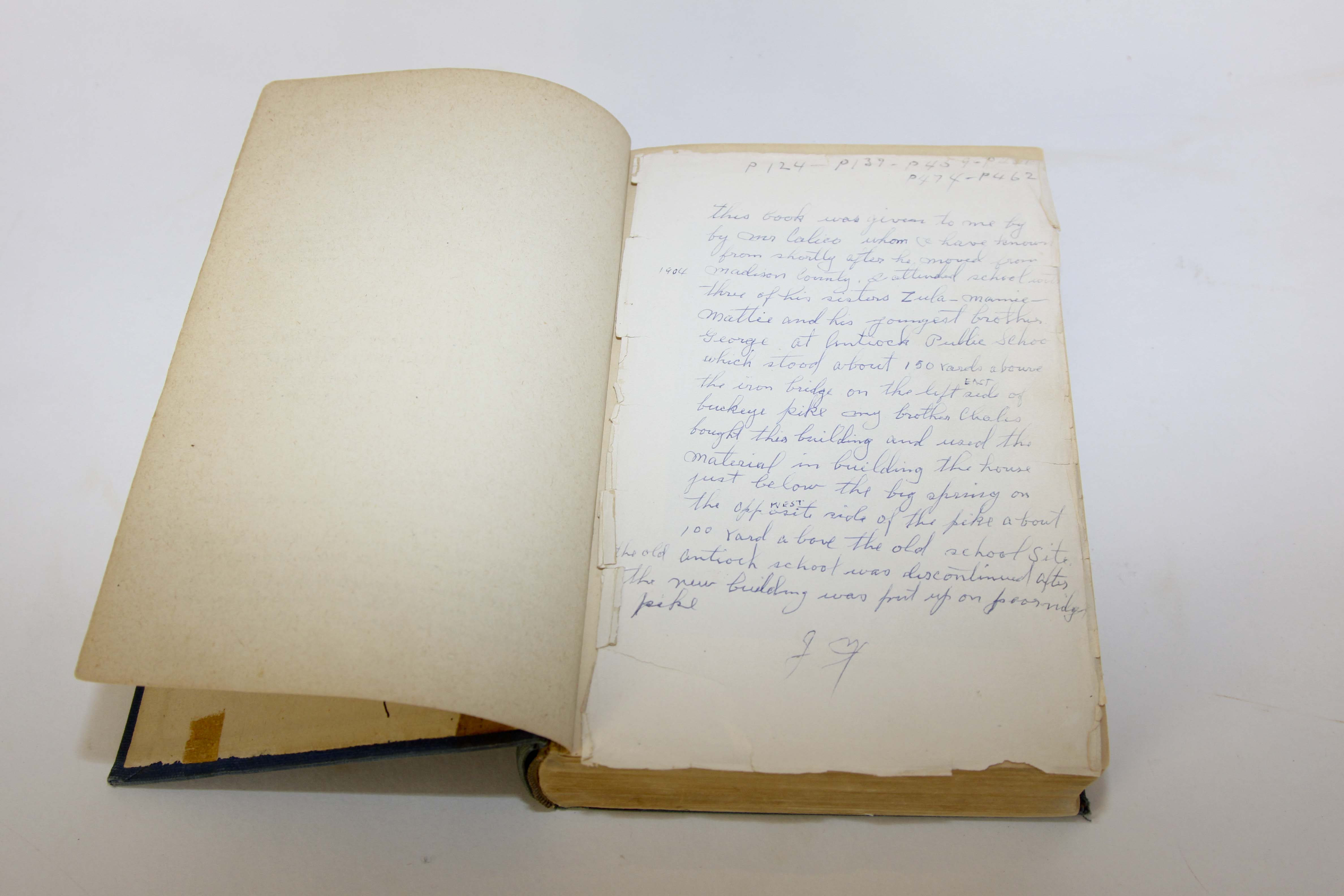 Signed Copy of 'History of Garrard County Kentucky'