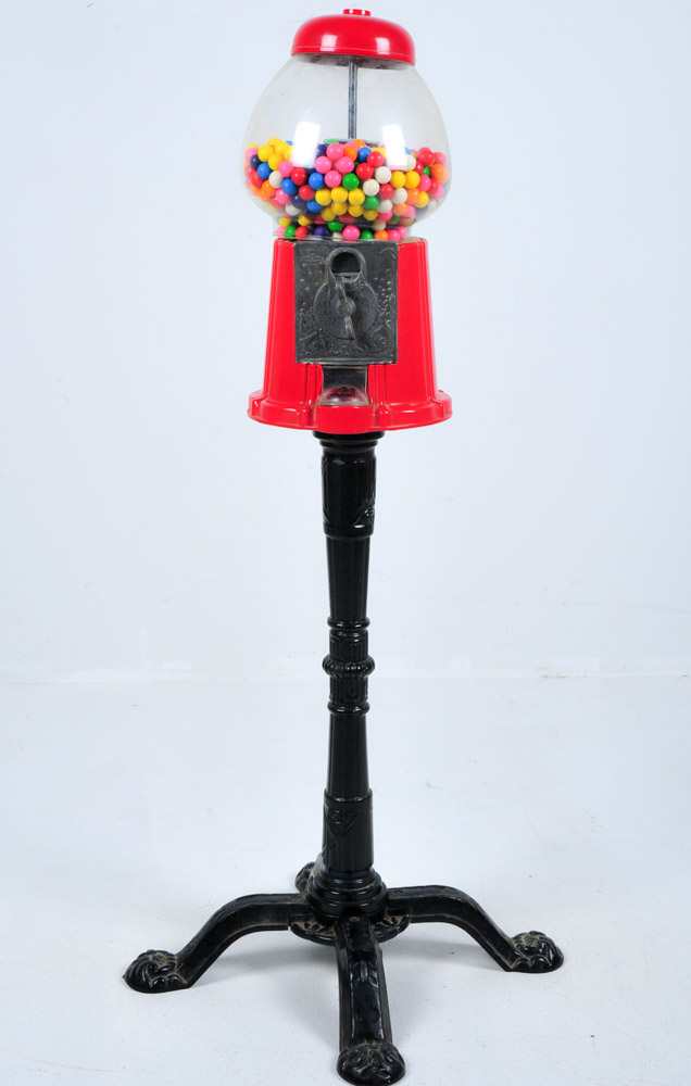 Vintage Carousel Gumball Machine