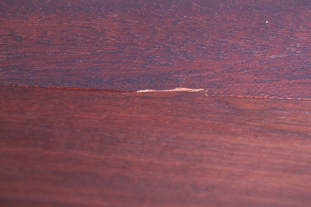 Solid Mahogany Pillared King Size Bed Frame