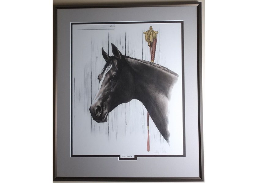 Franklyn H. Stokes Lithograph Print-War Knight