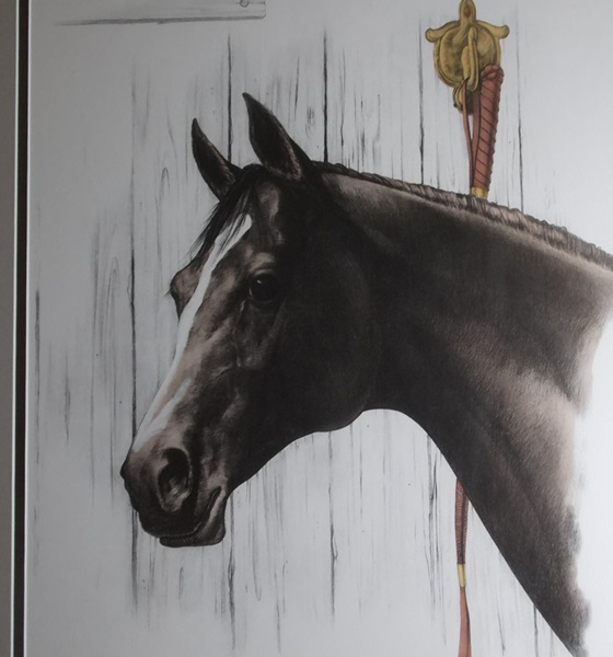 Franklyn H. Stokes Lithograph Print-War Knight