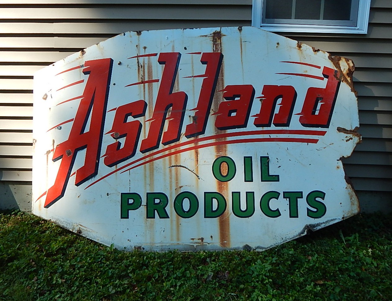 1960's Ashland Oil Product Advertising Sign