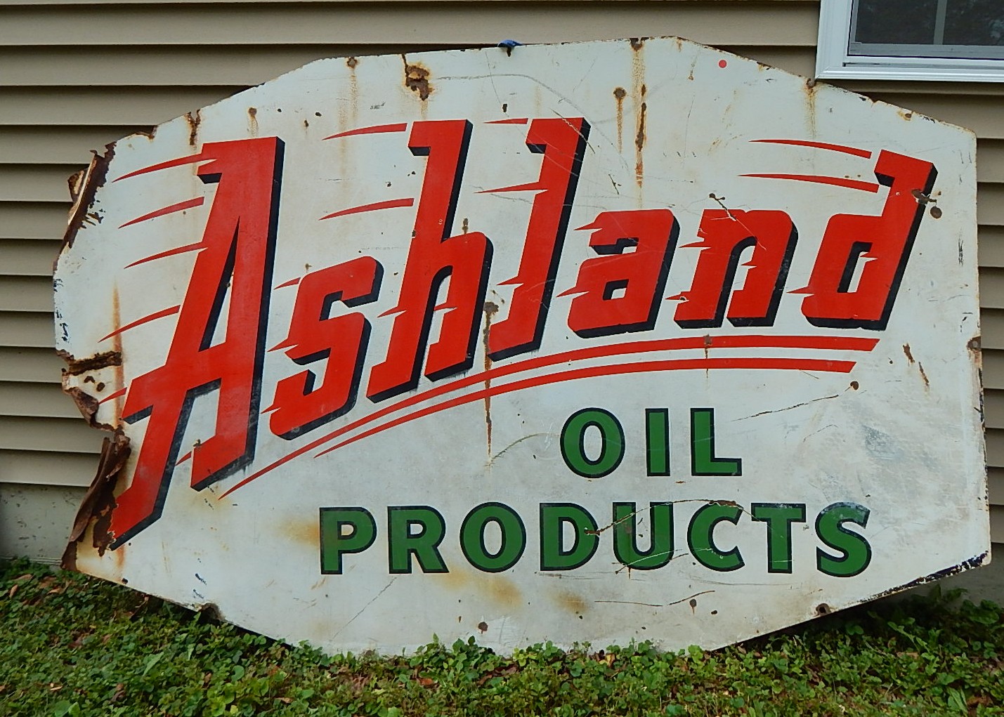 1960's Ashland Oil Product Advertising Sign