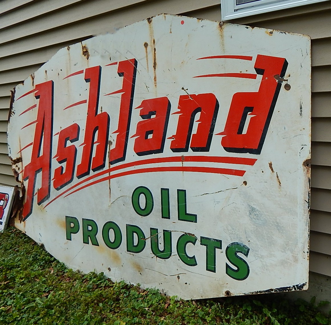 1960's Ashland Oil Product Advertising Sign