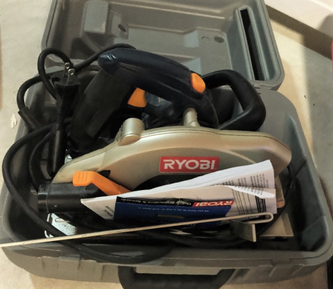 Ryobi Circular Saw with Case