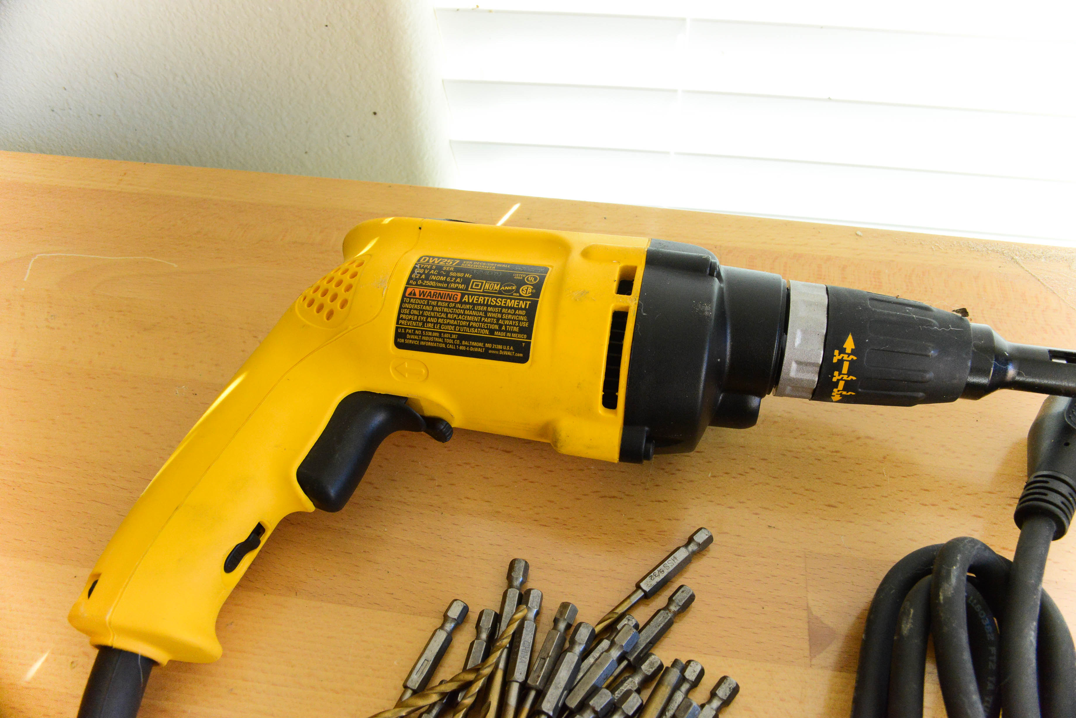DeWalt 6.2 Amp Deck/Drywall Screwdriver