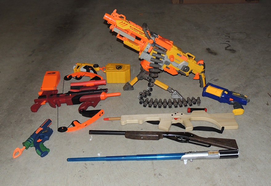 Nerf Toy Guns and Daisy BB Gun