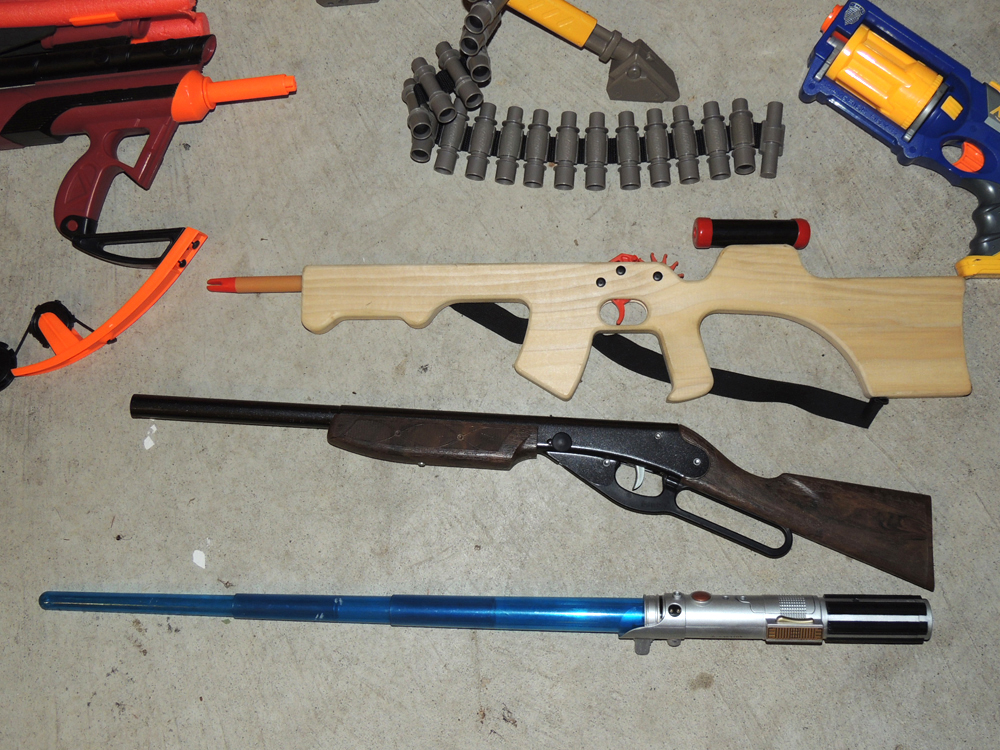 Nerf Toy Guns and Daisy BB Gun