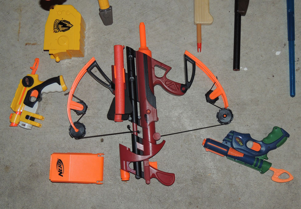 Nerf Toy Guns and Daisy BB Gun