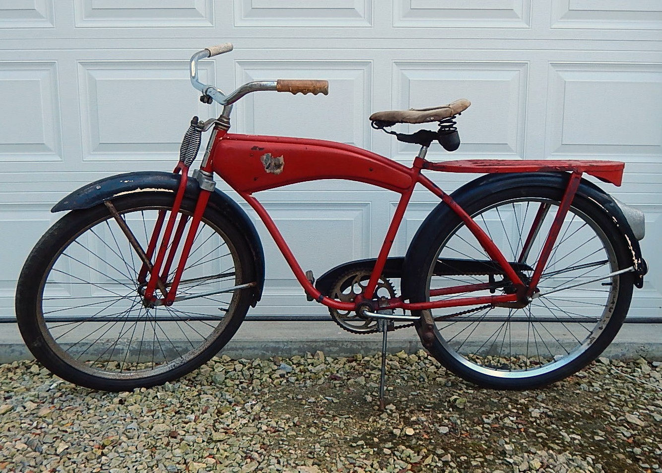 Vintage 1950's Monark Tank Bicycle