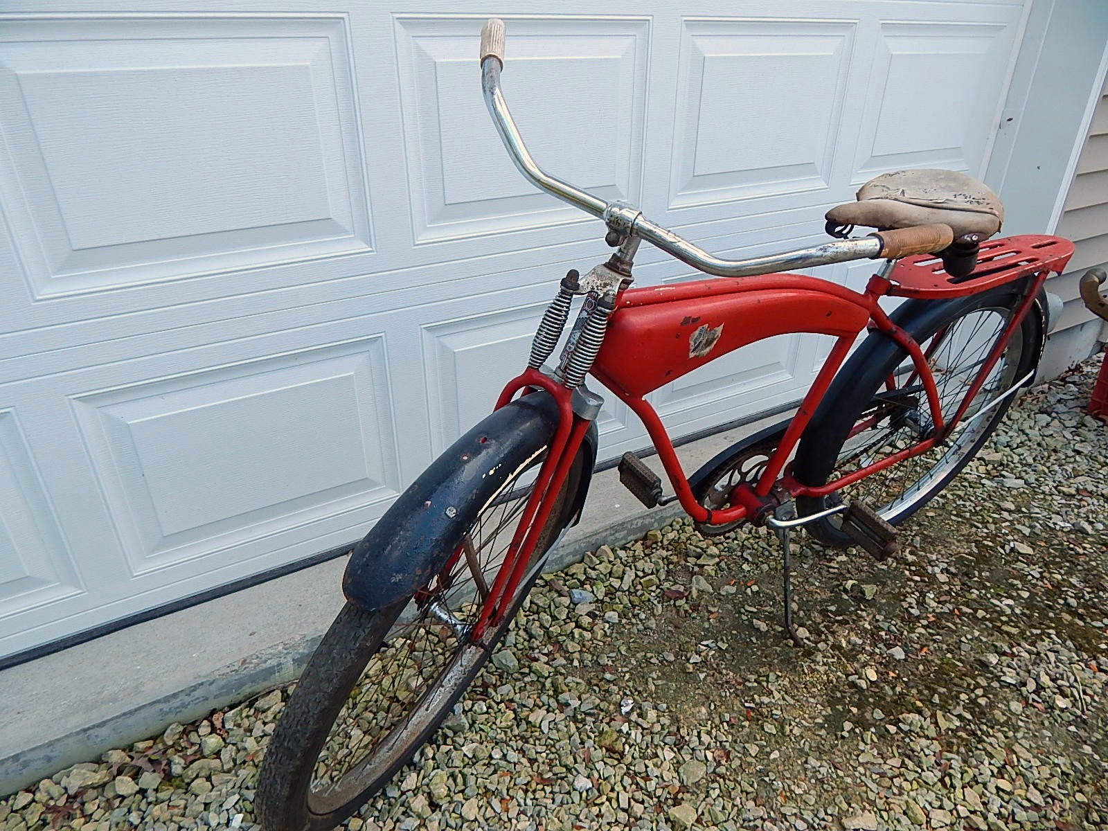 Vintage 1950's Monark Tank Bicycle