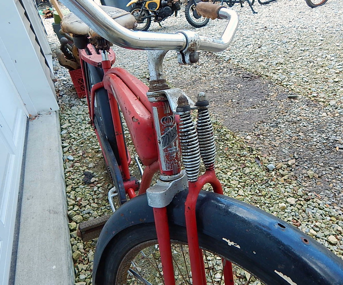 Vintage 1950's Monark Tank Bicycle