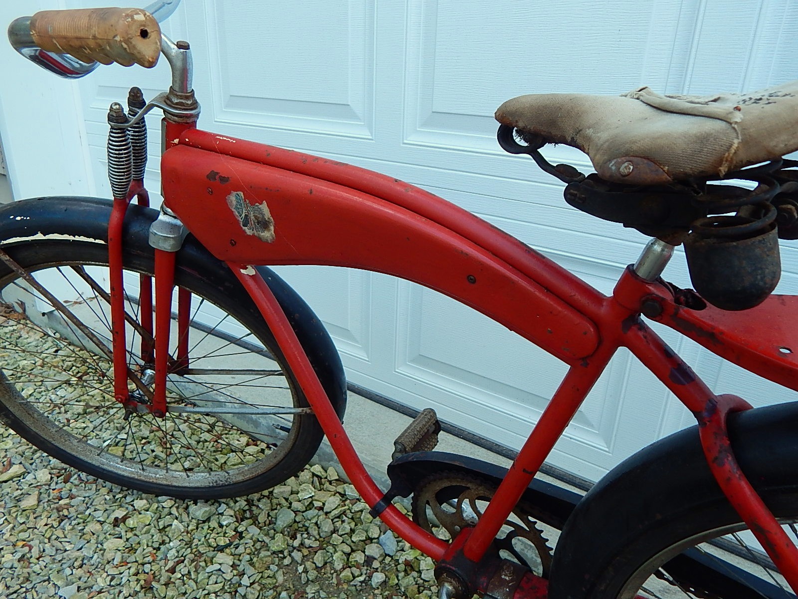 Vintage 1950's Monark Tank Bicycle