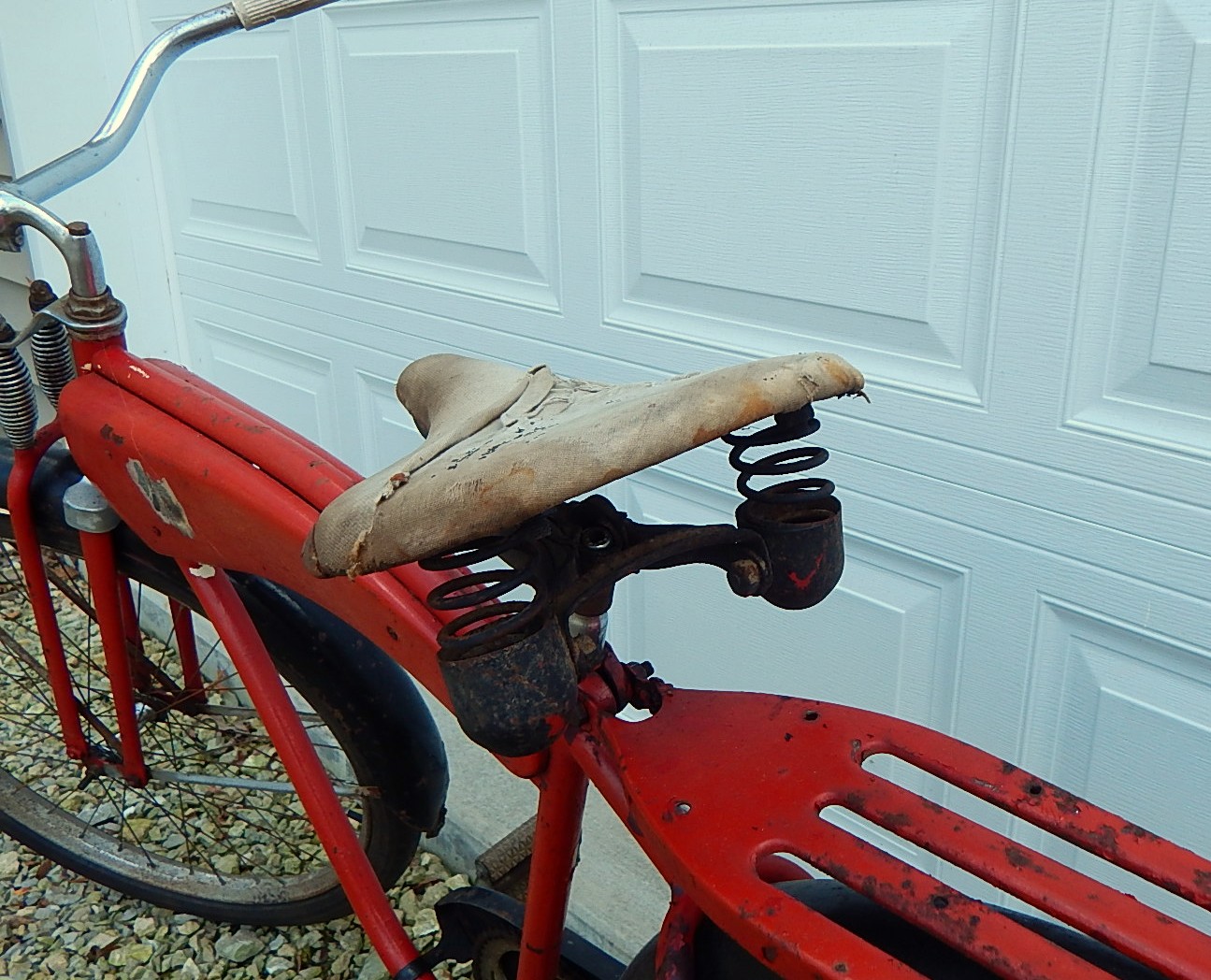 Vintage 1950's Monark Tank Bicycle