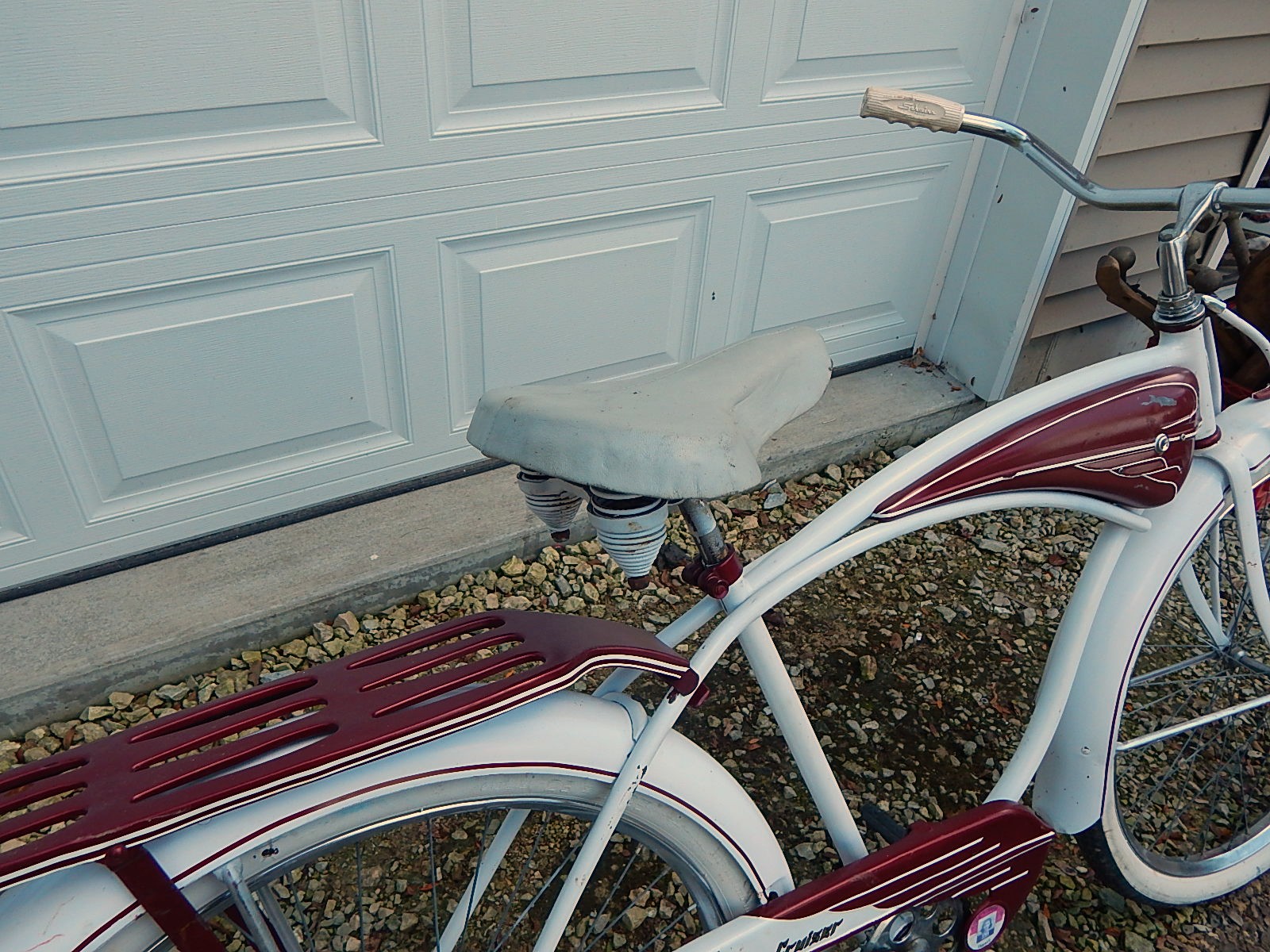 Vintage 1950's 26" Schwinn Tank Bicycle