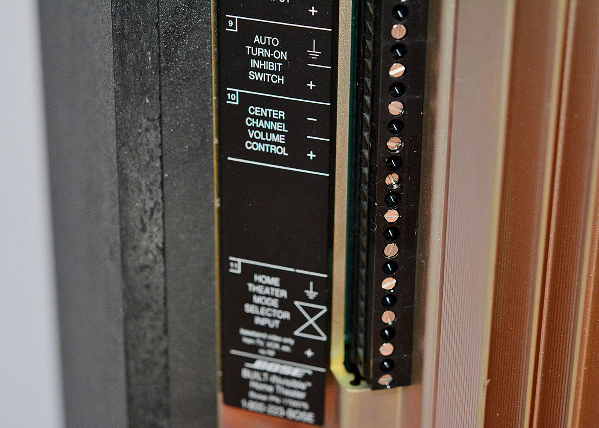 Professional Bose Built-INvisible Home Theatre System