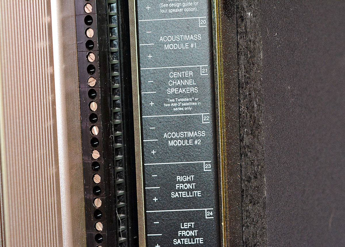 Professional Bose Built-INvisible Home Theatre System