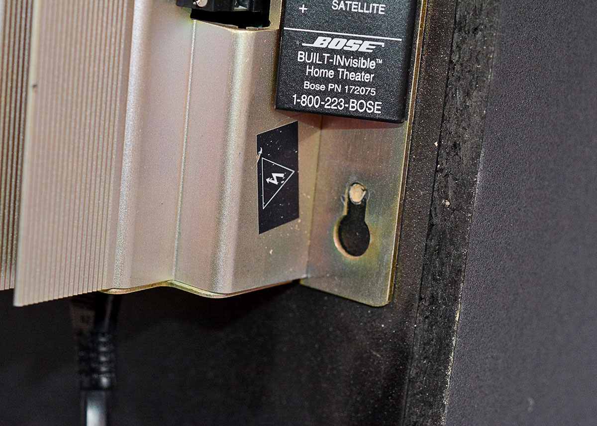 Professional Bose Built-INvisible Home Theatre System