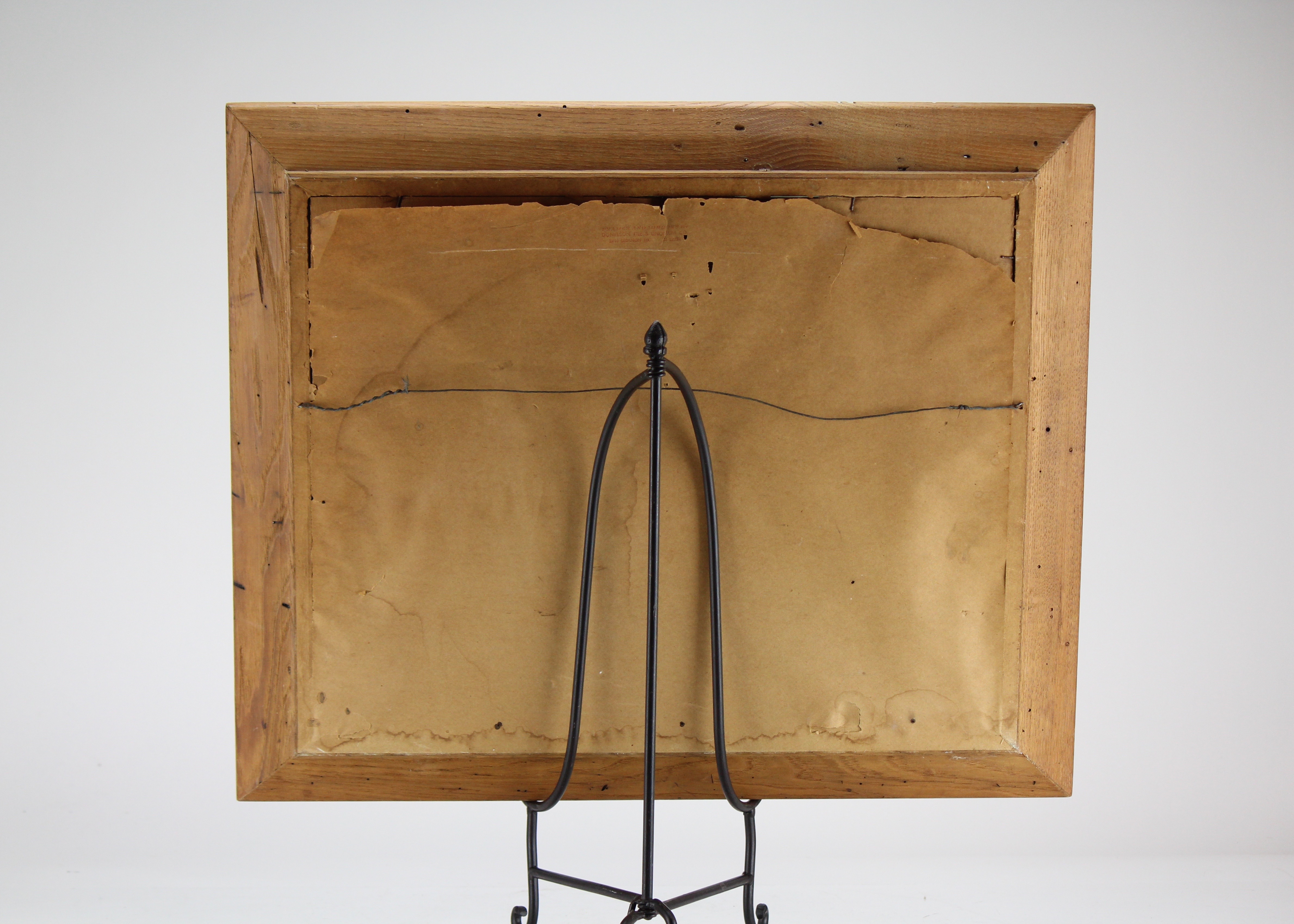 Vintage Framed Old Mill Offset Lithograph