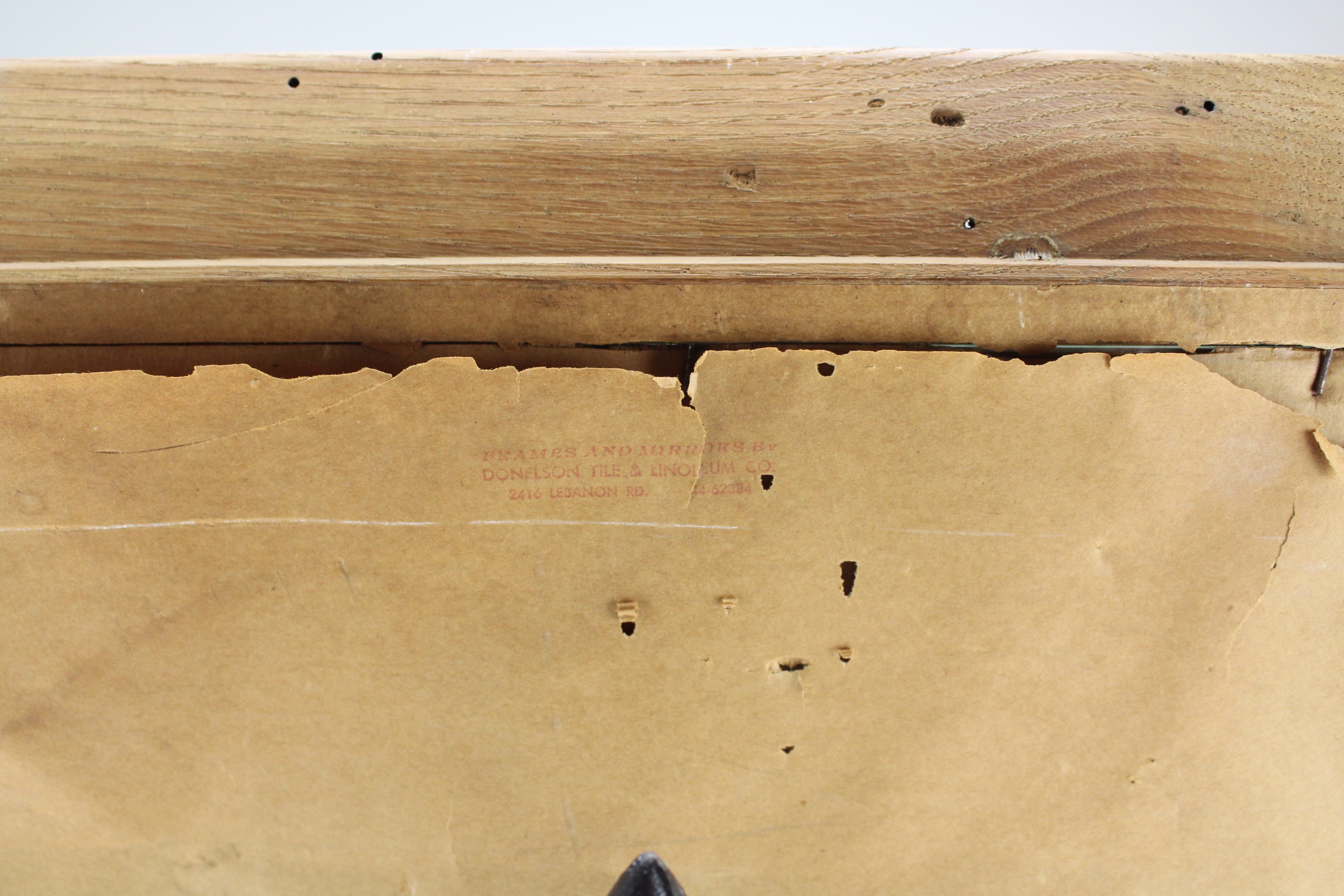 Vintage Framed Old Mill Offset Lithograph