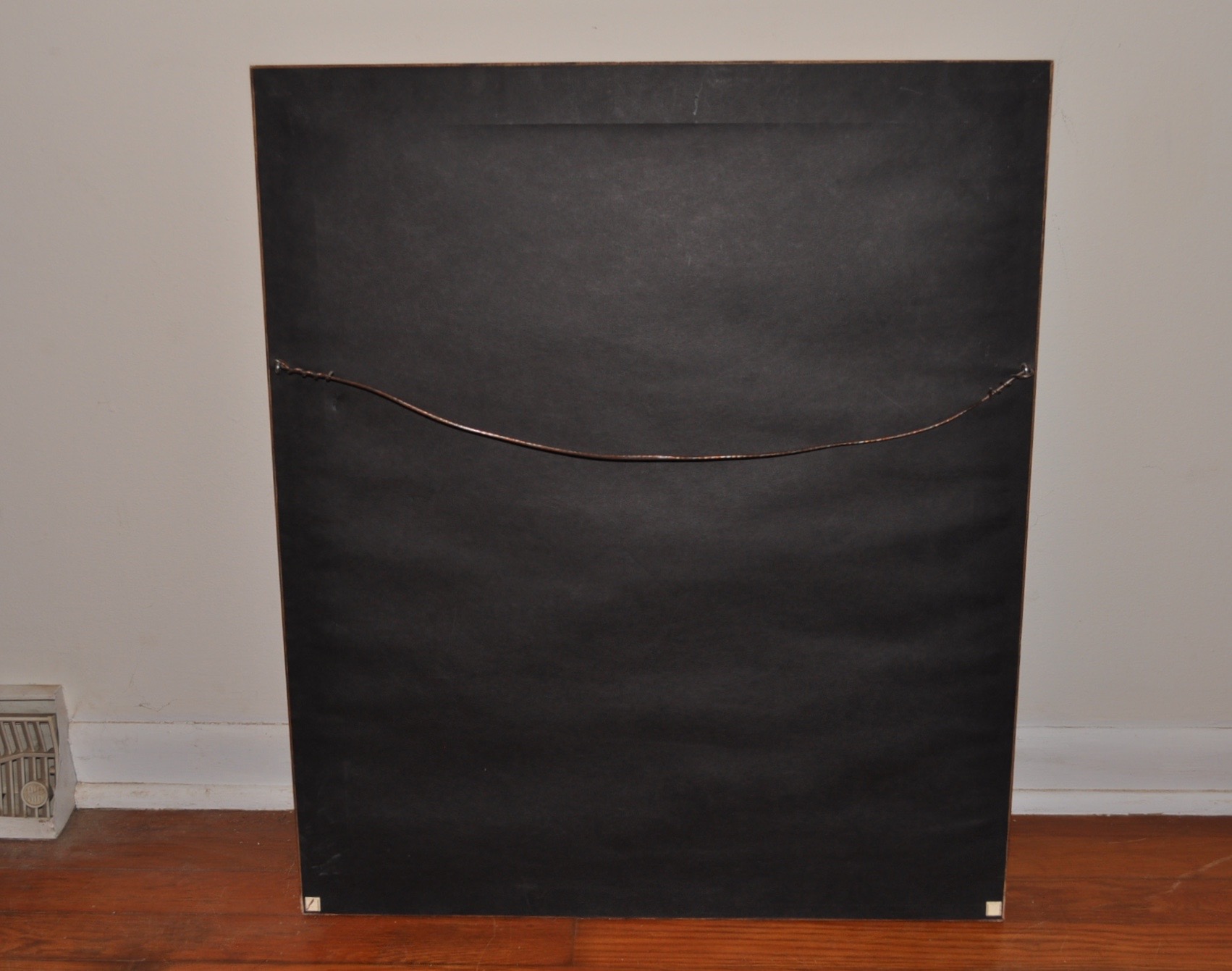 Country Scene and Coons Framed Lithographs