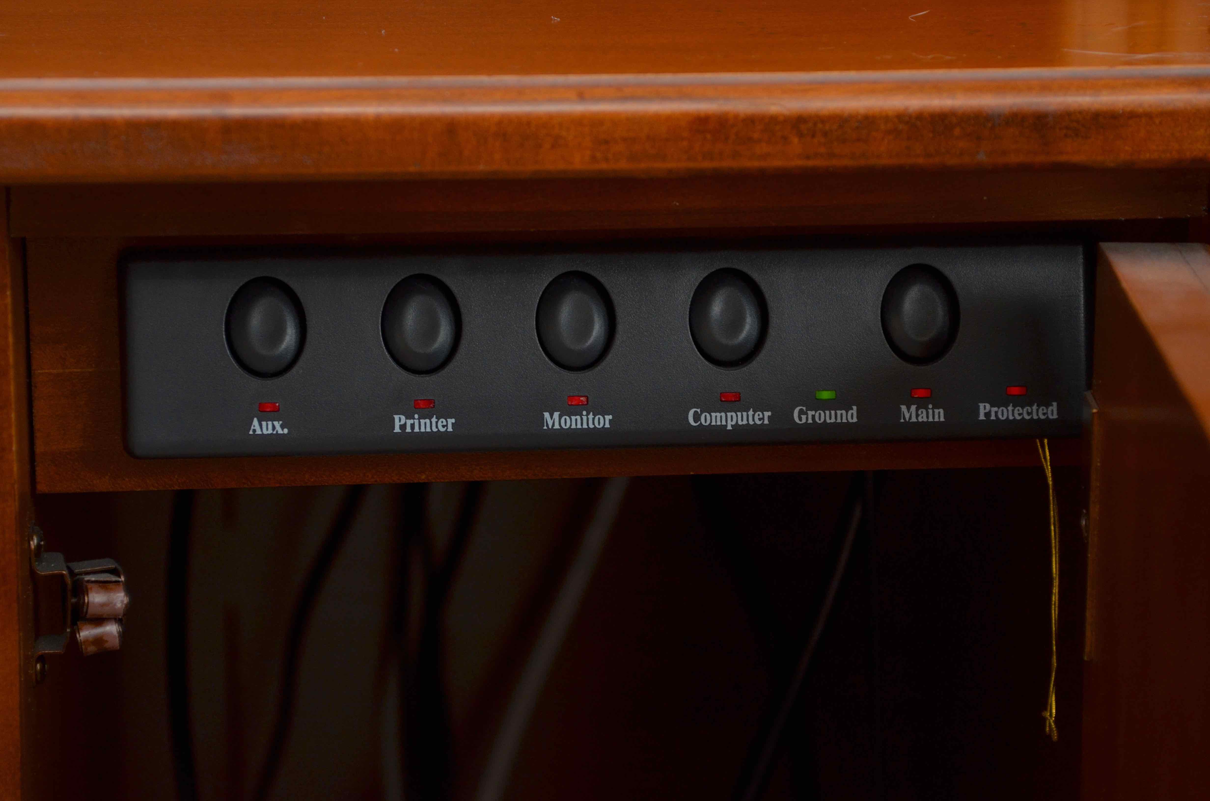 Stanley Furniture Credenza Desk With Hutch